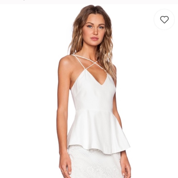 Stylestalker | Mermaid Peplum Top size Small - Picture 1 of 5